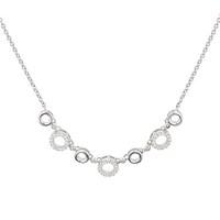 Argento Sparkling Circles Necklace