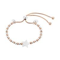 Argento Rose Gold & Silver Star Bracelet