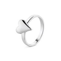 Argento Outlet Elongated Heart Ring