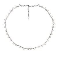 Argento Outlet Pearl Crystal Necklace
