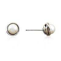 Argento Pearl Nest Studs