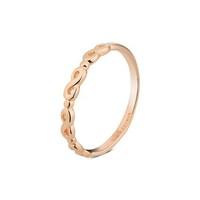 Argento Rose Gold Infinity Stacking Ring