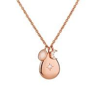 Argento Treasured Rose Gold Night Sky Necklace