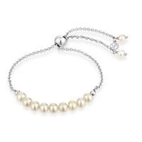 Argento Pearl Strand Pull Bracelet