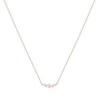 Argento Rose Gold Shooting Star Necklace