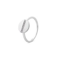 argento outlet high shine silver circle ring