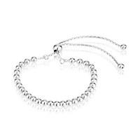 Argento Silver Beaded Bracelet