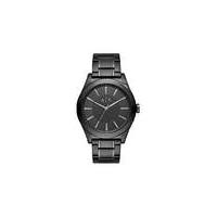 Armani Men\'s AX2322 Black IP Watch.