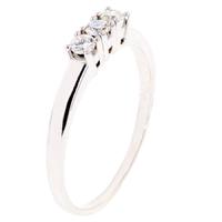Arctic Circle Diamonds 18ct White Gold 0.21ct Diamond Three Stone Ring UKR1082225