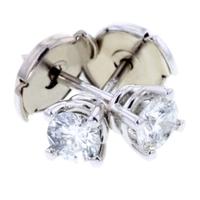 arctic circle diamonds 18ct white gold 040ct diamond round single ston ...