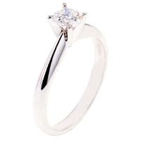 Arctic Circle Diamonds 18ct White Gold 0.50ct Diamond Single Stone Ring UKR1081350