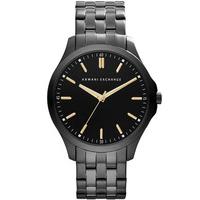 armani exchange mens black bracelet watch ax2150