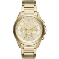 Armani Exchange Mens Gold Plated Bracelet Watch AX2602
