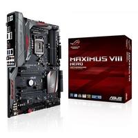 asus maximus viii hero motherboard greyredblack