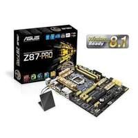 Asus Intel Lga1150 Z87 Pro 4*ddr3 8*usb3.0 8*usb2.0 Gbe Lan Hdmi Dvi Dp Atx Motherboard