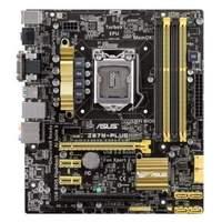 Asus Intel Lga1150 Z87 M-plus 4*ddr3 6*usb3.0 8*usb2.0 Gbe Lan Hdmi Dvi Micro-atx Motherboard