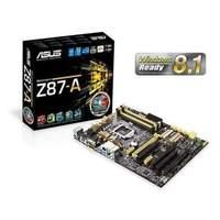 asus intel lga1150 z87 a 4ddr3 6usb30 8usb20 gbe lan hdmi dvi dp atx m ...