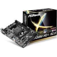 Asrock Fm2a58m-hd+ R2.0 Motherboard Socket Fm2+ 95w/fm2 100w Processors A58 Fch (bolton-d2) Microatx Raid Gigabit Lan