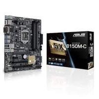 Asus Intel Lga1151 B150 M-c 4*ddr4 6*usb3.0 6*usb2.0 Gbe Lan Hdmi Dp Vga Dvi Micro-atx Motherboard