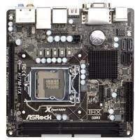 ASRock H77M-ITX Motherboard Core i7/i5/i3 1155 H77 mITX RAID Gigabit LAN (Integrated Intel HD Graphics)