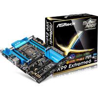 asrock x99 extreme6 socket lga 2011 3 71 ch hd audio atx motherboard