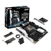 asus x99 deluxeu31 socket 2011 v3 8 channel audio atx motherboard