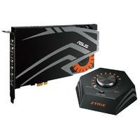 Asus STRIX RAID DLX 7.1 PCIe gaming sound card set with an audiophile-grade DAC and 124dB SNR