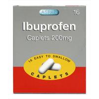 Aspar Ibuprofen Caplets 200mg