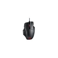 ASUS ROG Spatha Mouse - Laser - Cable/Wireless - 12 Button(s) - Titanium Black