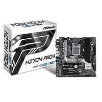 asrock h270m pro4 lga1151 intel h270 ddr4 matx