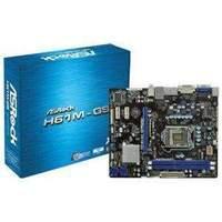 AsRock H61M-GS Motherboard (Socket 1155 Micro ATX DDR3 5.1 HD Audio PCI-Express 2.0 ASRock Extreme Tuning Utility)