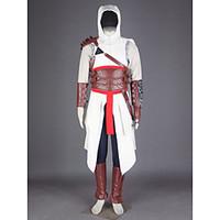Assassin\'s Creed Altair Game Cosplay Costume Made of Cotton Leather