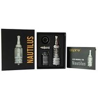 aspire nautilus bvc pyrex stainless steel clear 5ml tank kit include e ...