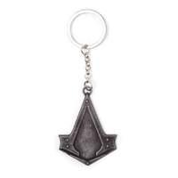 Assassin\'s Creed Syndicate Unisex Brotherhood Crest Metal Keychain One Size Silver (ke051308acs)