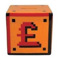 Asobu 8 Bit Retro Coin Box (piggy Bank)/fun