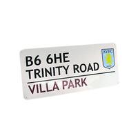 Aston Villa FC Trinity Road Street Sign