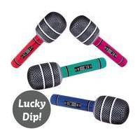 Assorted Inflatable Giant Microphone 30 cm