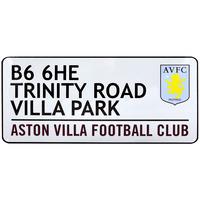 Aston Villa Street Sign - (40cm x 18cm) - One Size