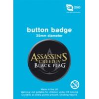 Assassins Creed 4 Black Flag Crest Button Badge