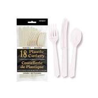 Assorted Plastic Cutlery 18 Piec...