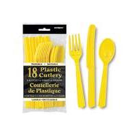 Assorted Plastic Cutlery 18 Piec...