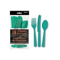 Assorted Plastic Cutlery 18 Piec...