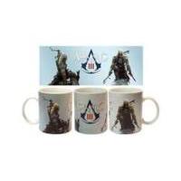 assassins creed connor kenway ceramic mug white ge2030