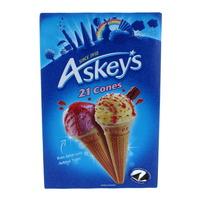 Askeys Round Cornets 21 Pack