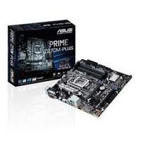 ASUS LGA 1151 PRIME Z270M-PLUS Intel Z270 M-ATX Motherboard - Black