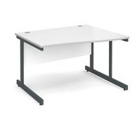 astro wave desk white right handed 1200mm