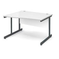 Astro Wave Desk White Left Handed 1200mm