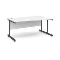 Astro Wave Desk White Right Handed 1600mm