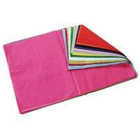 Assorted Colour Tissue Paper 520x760mm Pack of 480 BI7830