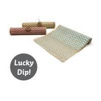 Assorted Chevron Jute Roll 12 cm x 2 m